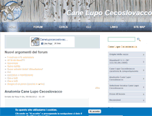 Tablet Screenshot of canelupocecoslovacco.net